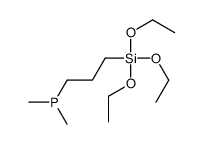 dimethyl(3-triethoxysilylpropyl)phosphane结构式