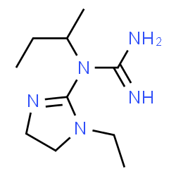 Guanidine, N-(1-ethyl-4,5-dihydro-1H-imidazol-2-yl)-N-(1-methylpropyl)- (9CI) picture