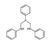 bis(phenylaminomethyl)phenylphosphine结构式