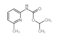 Carbamic acid,(6-methyl-2-pyridinyl)-, 1-methylethyl ester (9CI)结构式