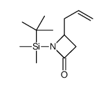 1-[tert-butyl(dimethyl)silyl]-4-prop-2-enylazetidin-2-one结构式