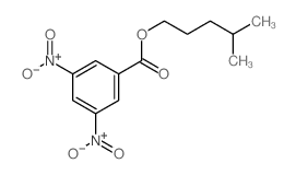 1-Pentanol, 4-methyl-,1-(3,5-dinitrobenzoate)结构式