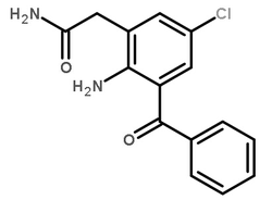 2-Amino-3-benzoyl-5-chlorobenzeneacetamide picture