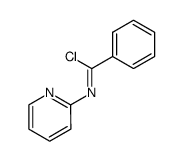 n-(2'-pyridyl)benzimidoyl chloride Structure