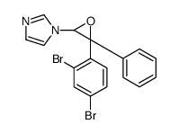 1-[3-(2,4-dibromophenyl)-3-phenyloxiran-2-yl]imidazole结构式