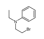 N-(2-bromoethyl)-N-ethylaniline结构式