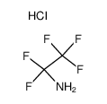 Pentafluorethylamin-hydrochlorid Structure