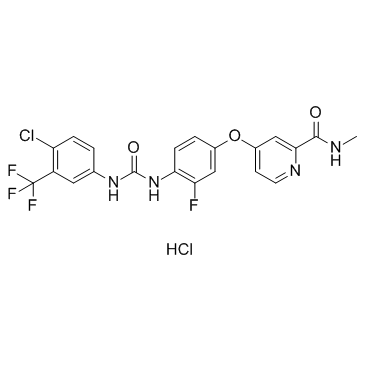 Regorafenib (Hydrochloride) Structure