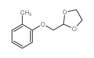 2-(2-甲基苯氧基甲基)-[1,3]二氧戊环结构式