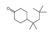 4-(2,4,4-trimethylpentan-2-yl)cyclohexan-1-one结构式