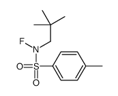 N-(2,2-dimethylpropyl)-N-fluoro-4-methylbenzenesulfonamide Structure