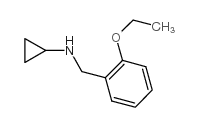 N-(2-ETHOXYBENZYL)CYCLOPROPANAMINE Structure