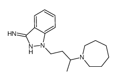 1-[3-(azepan-1-yl)butyl]indazol-3-amine Structure