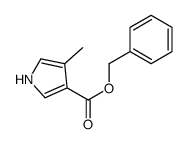 benzyl 4-methyl-1H-pyrrole-3-carboxylate Structure