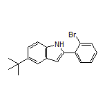 2-(2-Bromophenyl)-5-(tert-butyl)-1H-indole Structure