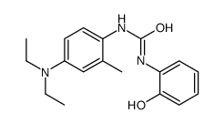 1-[4-(diethylamino)-2-methylphenyl]-3-(2-hydroxyphenyl)urea结构式