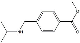 methyl 4-((isopropylamino)methyl)benzoate Structure