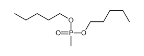 1-[methyl(pentoxy)phosphoryl]oxypentane结构式