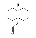 cis-9-Decalylacetaldehyd结构式