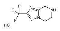 2-(三氟甲基)-5,6,7,8-四氢-[1,2,4]三唑并[1,5-a]吡嗪盐酸盐图片