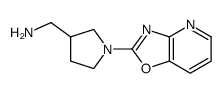 [1-([1,3]oxazolo[4,5-b]pyridin-2-yl)pyrrolidin-3-yl]methanamine picture