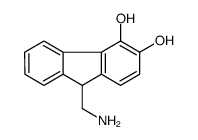 9-(aminomethyl)-9H-fluorene-3,4-diol Structure