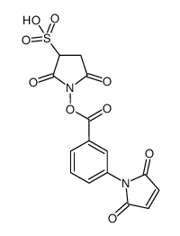 m-maleimidobenzoyl-N-hydroxysulfosuccinimide ester picture