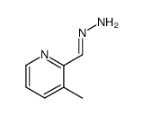 2-Pyridinecarboxaldehyde,3-methyl-,hydrazone(9CI)结构式