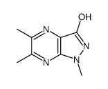 1H-Pyrazolo[3,4-b]pyrazin-3-ol,1,5,6-trimethyl-(6CI) picture