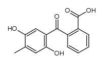 2-(2,5-dihydroxy-4-methyl-benzoyl)-benzoic acid Structure