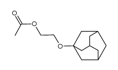 2-(adamantan-1-yloxy)ethyl acetate Structure