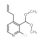 4-烯丙基-2-氯-3-(二甲氧基甲基)吡啶图片