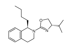 (S)-2-((R)-1-butyl-3,4-dihydroisoquinolin-2(1H)-yl)-4-isopropyl-4,5-dihydrooxazole Structure