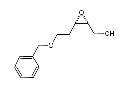 (2R,3S)-3-[2-(benzyloxy)ethyl]oxiran-2-methanol Structure