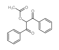 1,3-Propanedione,2-(acetyloxy)-1,3-diphenyl- structure