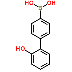 (2'-Hydroxy-4-biphenylyl)boronic acid Structure