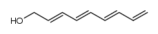 (2E,4E,6E)-nona-2,4,6,8-tetraen-1-ol Structure