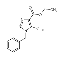 1-苄基-5-甲基-1H-1,2,3-噻唑-4-羧酸乙酯图片