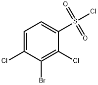 3-Bromo-2,4-dichlorobenzenesulfonyl chloride结构式