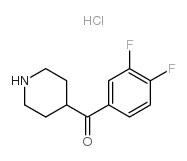 (3,4-Difluorophenyl)(Piperidin-4-Yl)Methanonehydrochloride picture