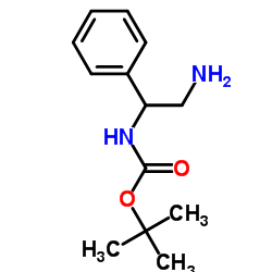 tert-butyl (2-amino-1-phenylethyl)carbamate picture