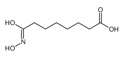 8-(hydroxyamino)-8-oxooctanoic acid结构式