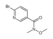 6-BROMO-N-METHOXY-N-METHYLNICOTINAMIDE图片