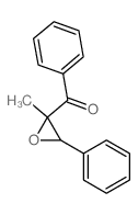 Methanone,(2-methyl-3-phenyl-2-oxiranyl)phenyl-结构式