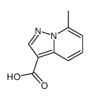 7-methylpyrazolo[1,5-a]pyridine-3-carboxylic acid Structure