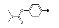 O-(4-bromophenyl) N,N-dimethylcarbamothioate结构式