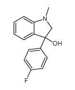 3-(4-fluorophenyl)-1-methylindolin-3-ol Structure