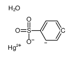 4-hydroxymercuribenzenesulfonate结构式