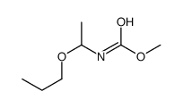 methyl N-(1-propoxyethyl)carbamate结构式