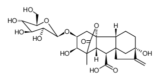 GA8-2-O-β-D-glucopyranoside结构式